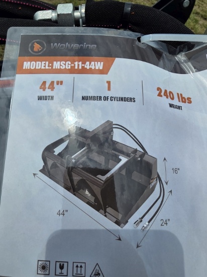 Mini Skid Steer Grapple Bucket
