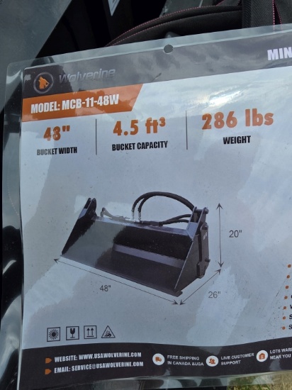 Mini Skid Steer Combination Bucket