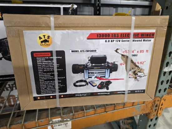 ATS 13,000-Pound Electric Winch