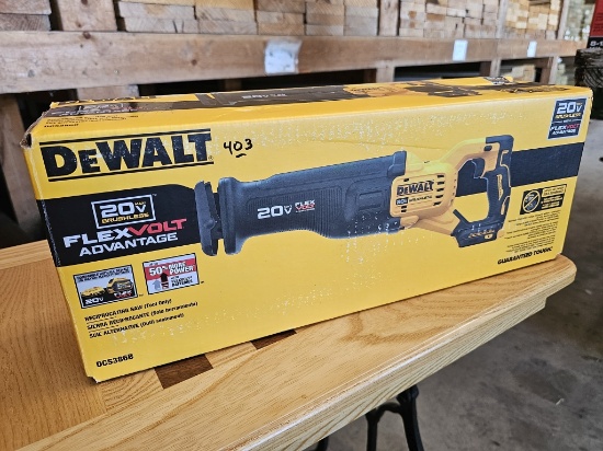 DEWALT 20V MAX Cordless Reciprocating Saw (Model DCS386B)