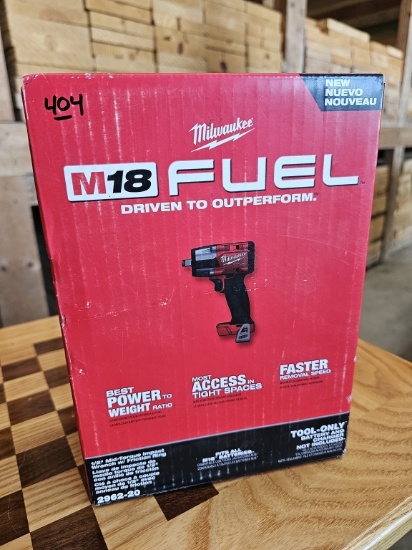Milwaukee M18 FUEL 1/2" Mid-Torque Impact Wrench (Model 2962-20)