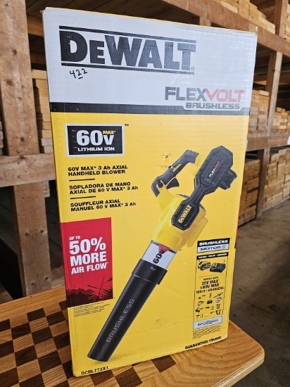DEWALT FLEXVOLT 60V MAX Brushless Handheld Axial Blower (Model DCBL772X1)