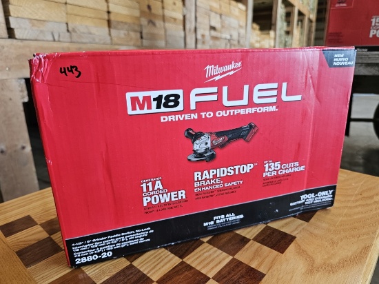 Milwaukee M18 FUEL 4-1/2" / 5" Grinder Paddle Switch, No-Lock (Model 2880-20)