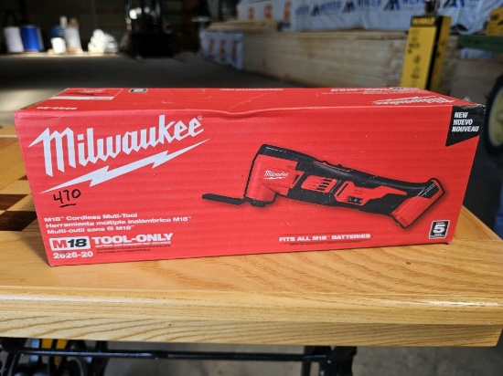 Milwaukee M18 Cordless Multi-Tool (Model 2626-20)