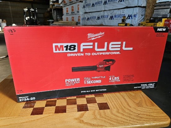 Milwaukee M18 FUEL Blower (Model 2724-20)