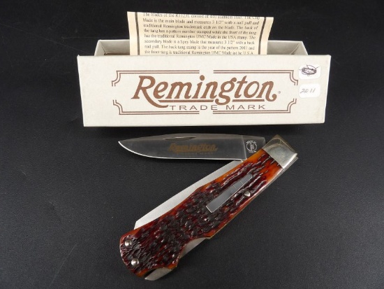 Remington Bullet Knife - Lock, Stock & Barrel 4.5" Blade