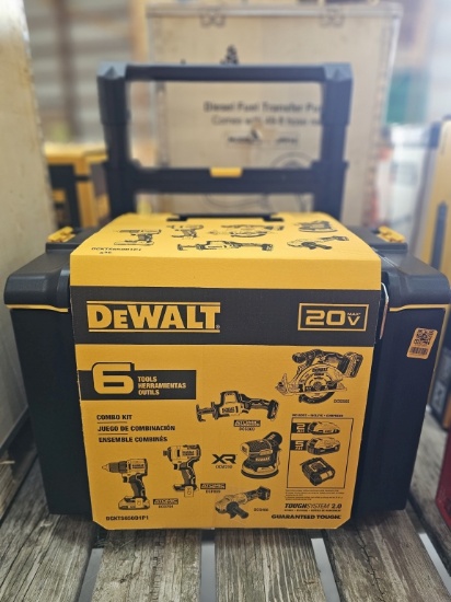 DEWALT 20V MAX 6-Tool Combo Kit (Model DCKTS650D1P1)