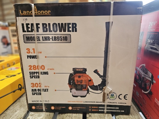 LandHonor Gas-Powered Backpack Leaf Blower (Model LHR-LB9510)