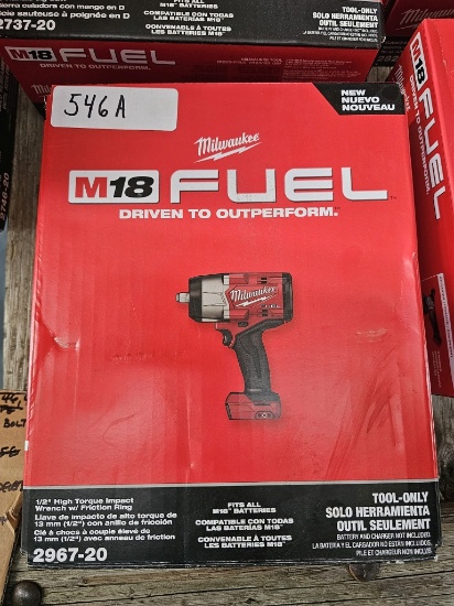 Milwaukee M18 FUEL 1/2" High Torque Impact Wrench with Friction Ring (Model 2967-20)
