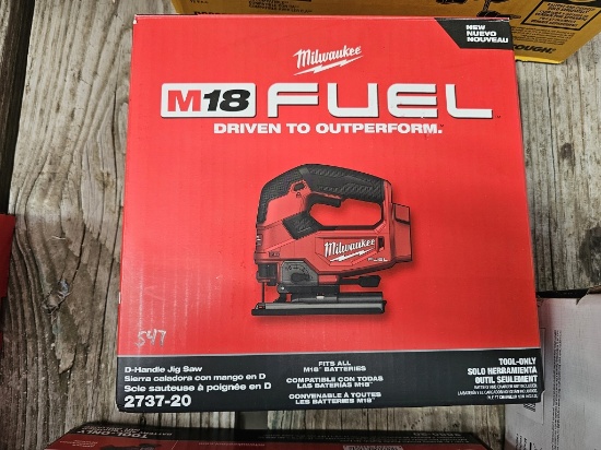 Milwaukee M18 FUEL D-Handle Jig Saw (Model 2737-20)