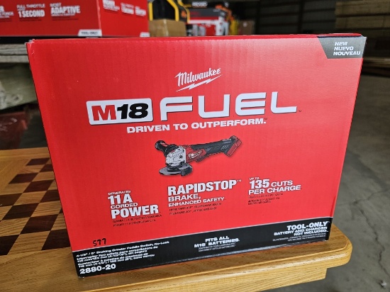 Milwaukee M18 FUEL 4-1/2" / 5" Grinder (Model 2880-20))