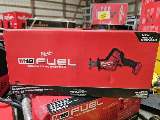 Milwaukee M18 FUEL Hackzall One-handed Reciprocating Saw (Model 2719-20)