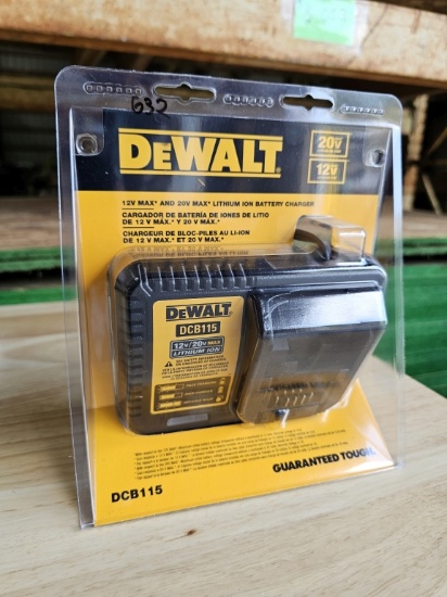DEWALT 12V MAX - 20V MAX Lithium-Ion Battery Charger (Model DCB115)