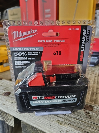 Milwaukee M18 REDLITHIUM HIGH OUTPUT XC6.0 Battery Pack (Model 48-11-1865)
