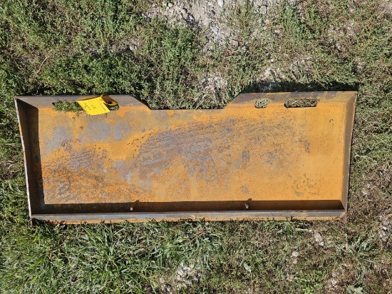 Quick Attach Skid Steer Plate