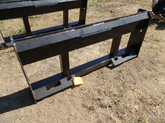 Wolverine Skid Steer Fork Plate - Quick Attach