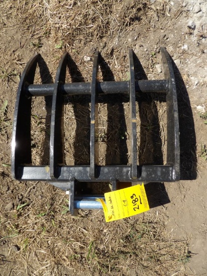 Mini Excavator Rake - 21"