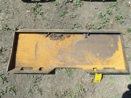 Skid Steer Quick Attach Plate