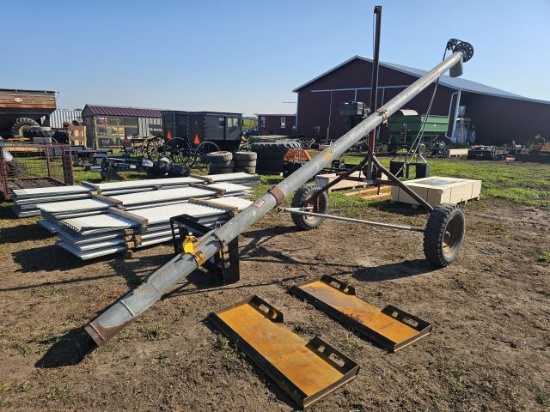 Mayrath Gas Powered Grain Auger - 18' x 5.5"