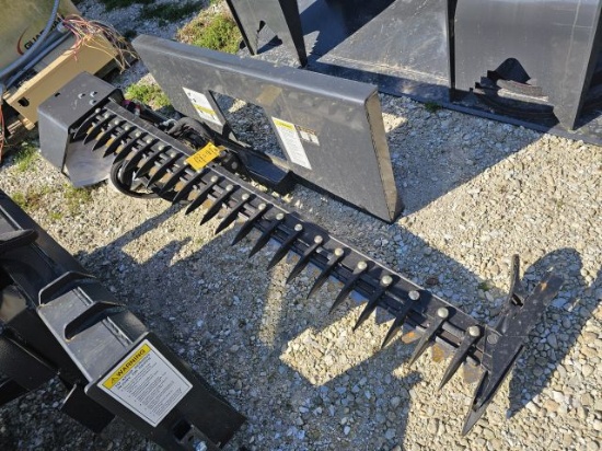 Wolverine 72" Skid Steer Quick Attach Sickle Bar Mower