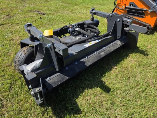 Land Honor Skid Steer Quick Attach Power Rake