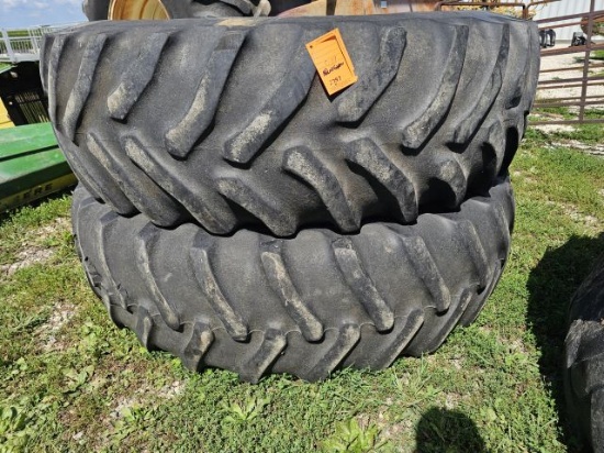 LOT (2) 20.8R 38 Goodyear Tires