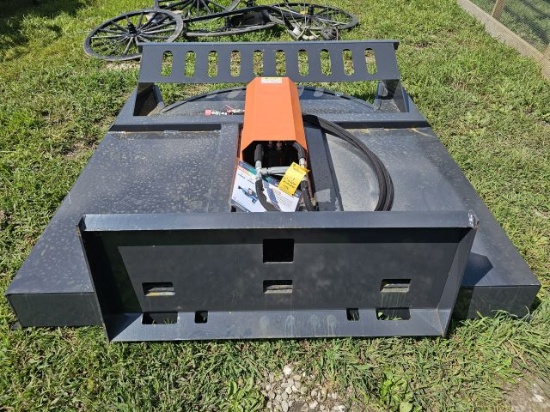Wolverine 72" Skid Steer Quick Attach Brush Cutter