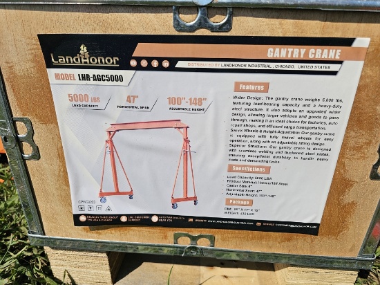 Land Honor Gantry Crane
