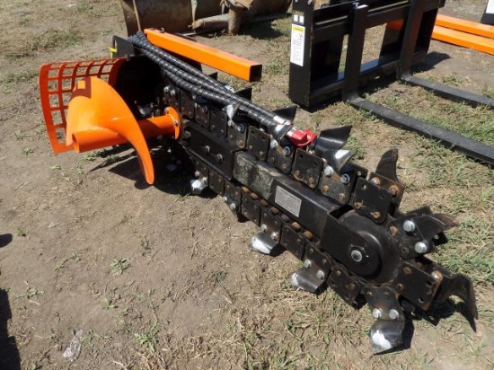 Mini Skid Steer Trencher