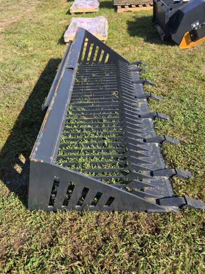 Land Honor Skid Steer Quick Attach Rock Bucket - 78"