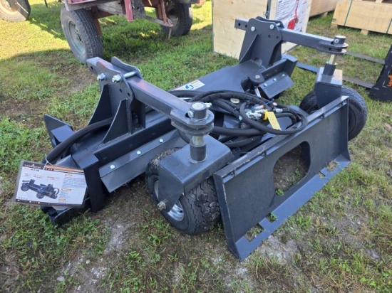 Land Honor Skid Steer Quick Attach Power Rake