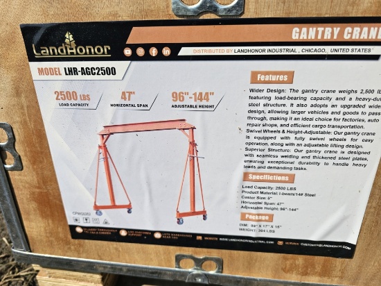 Land Honor Gantry Crane