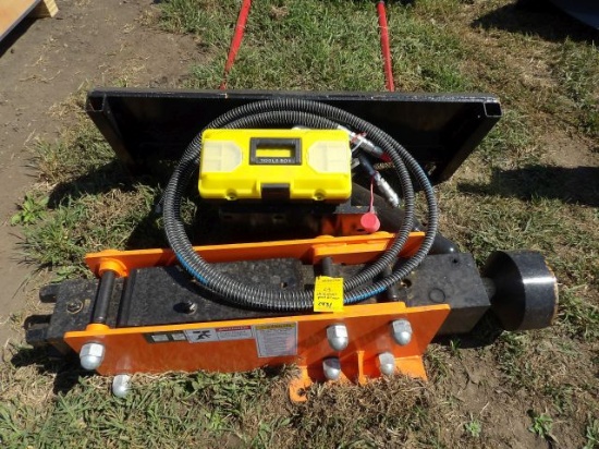 Wolverine Skid Steer Quick Attach Post Driver