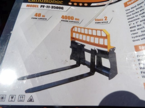 Land Honor 48" Pallet Fork - Quick Attach