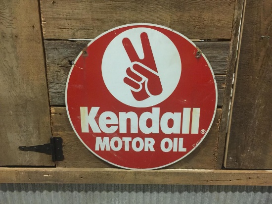 Kendall Oil Tin Sign