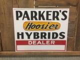 Parker's Hoosier Hybrids Dealer Sign