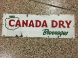 Canada Dry Ginger Ale Porcelain Sign