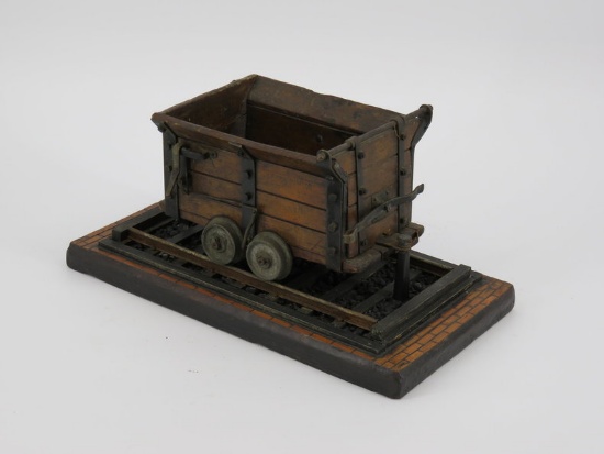 early prod model ore car from railroad