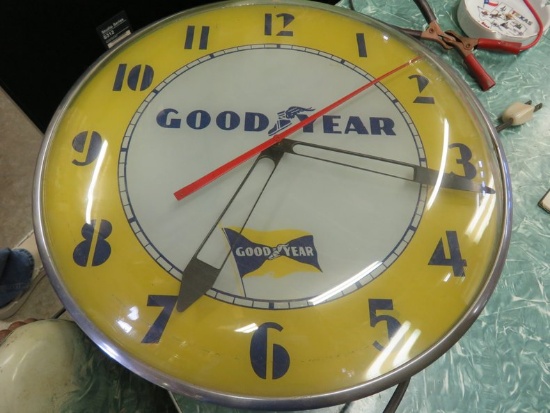 Vintage Goodyear clock