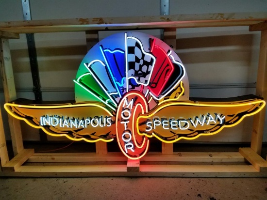 Indianapolis Motor Speedway neon sign