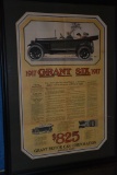 1917 Grant Motor Car Sales Poster