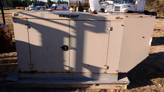 KATOLIGHT 40KW GENERATOR, JOHN DEERE 5 CYL ****INOP****