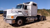 2000 MACK CH613 T/A TRUCK TRACTOR, MACK E7, EATON FULLER 10 SPD, A/R SUSP., 60'' HIGH RISE SLEEPER,