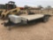 T/A FLATBED EQUIPMENT TRAILER