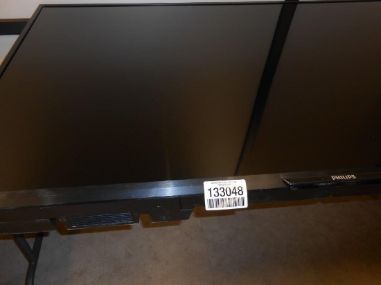 PHILLIPS 65" FLAT PANEL TV, QTY (1), AS-IS--OPERATING CONDITION UNKNOWN,