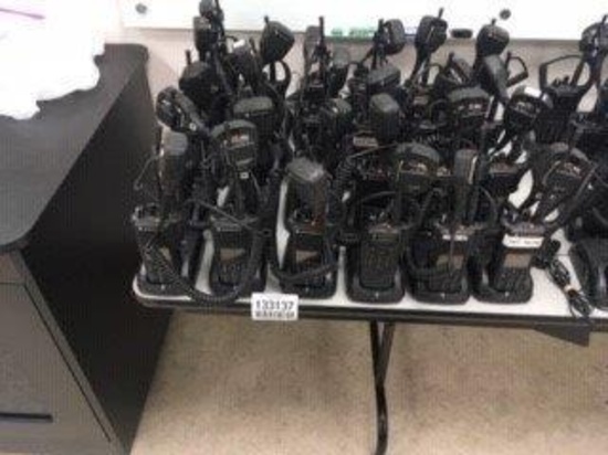 QTY OF MOTOROLA 2 WAY RADIOS, AS-IS, CONDITION UNKNOWN, NO