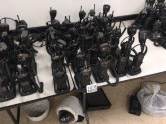 QTY OF MOTOROLA 2 WAY RADIOS, AS-IS, CONDITION UNKNOWN, NO