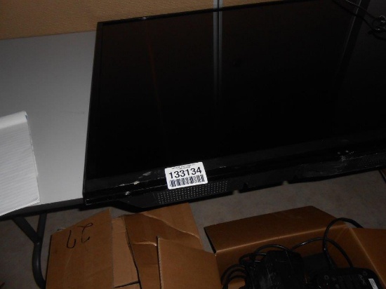 SHARP 55" FLAT PANEL TV, QTY (1), AS-IS, CONDITION UNKNOWN,