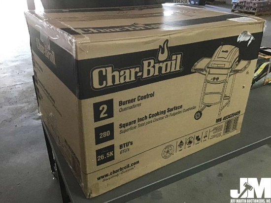 (UNUSED) CHAR-BROIL GAS GRILL, 2 BURNER CONTROL, 26.5K BTU’......S