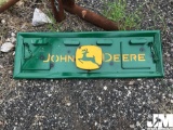 (UNUSED) JOHN DEERE METAL TAILGATE ART